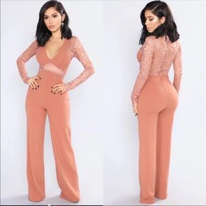 Burnt orange Jumpsuit